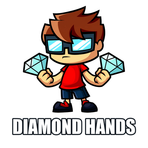 MIDGETS DIAMOND HANDS sticker