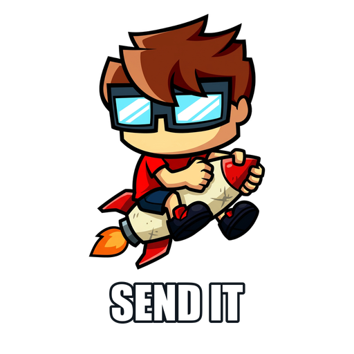 MIDGETS SEND IT sticker